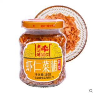 潮汕佬 虾仁菜脯 180g